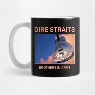 Dire Straits Brothers In Arms Guitar. Mug